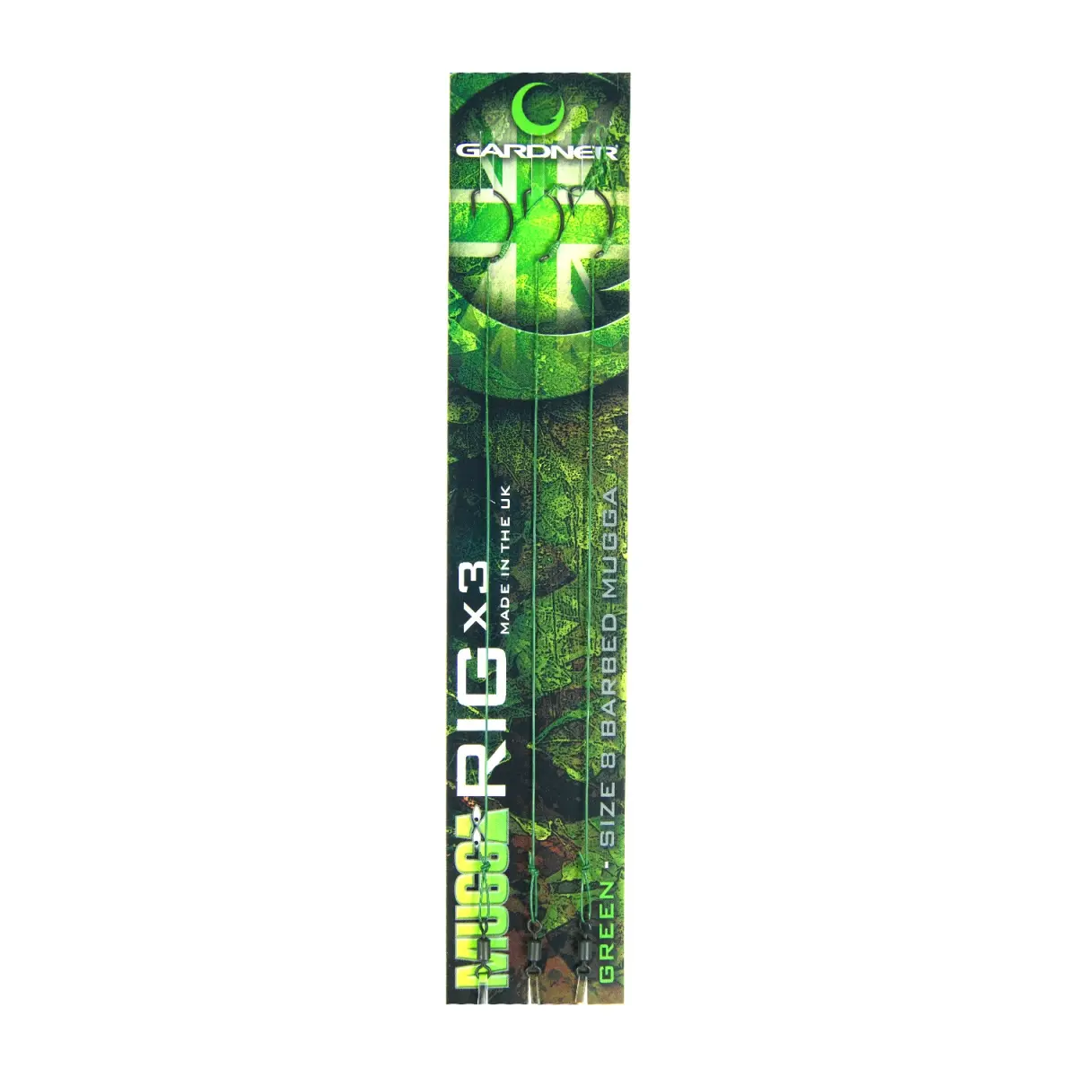 Gardner Mugga Rig Multi Pack - Greenrozmiar 8 - MPN: SLY38G - EAN: 5060573463423