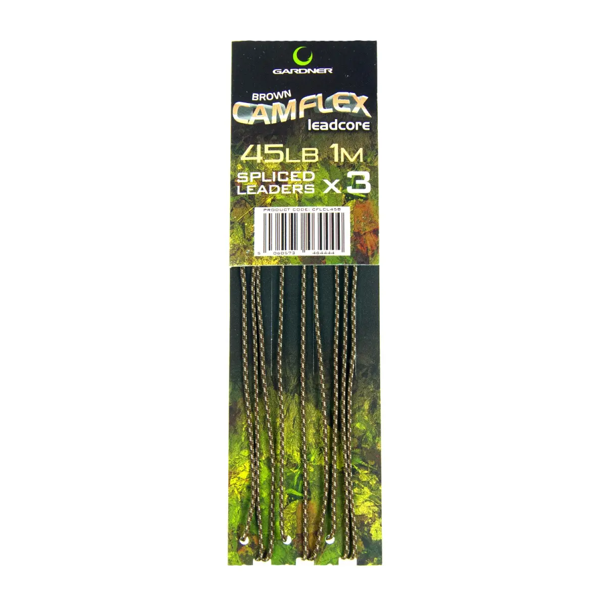 Gardner Camflex Leadcore Spliced Leader 45lb / Brown (brązowy)model 45lb / Brown (brązowy) - MPN: CFLCL45B - EAN: 5060573464444