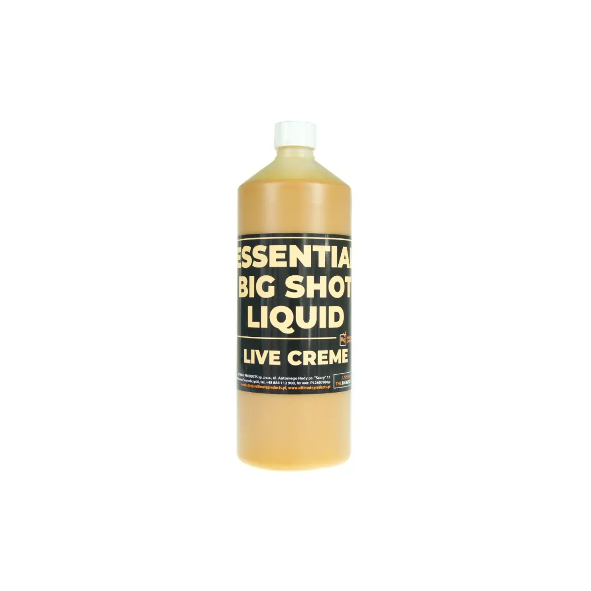 UltimateProducts Essential BIG SHOT Liquid - Live Cremeopakowanie 1L - EAN: 5903855434004