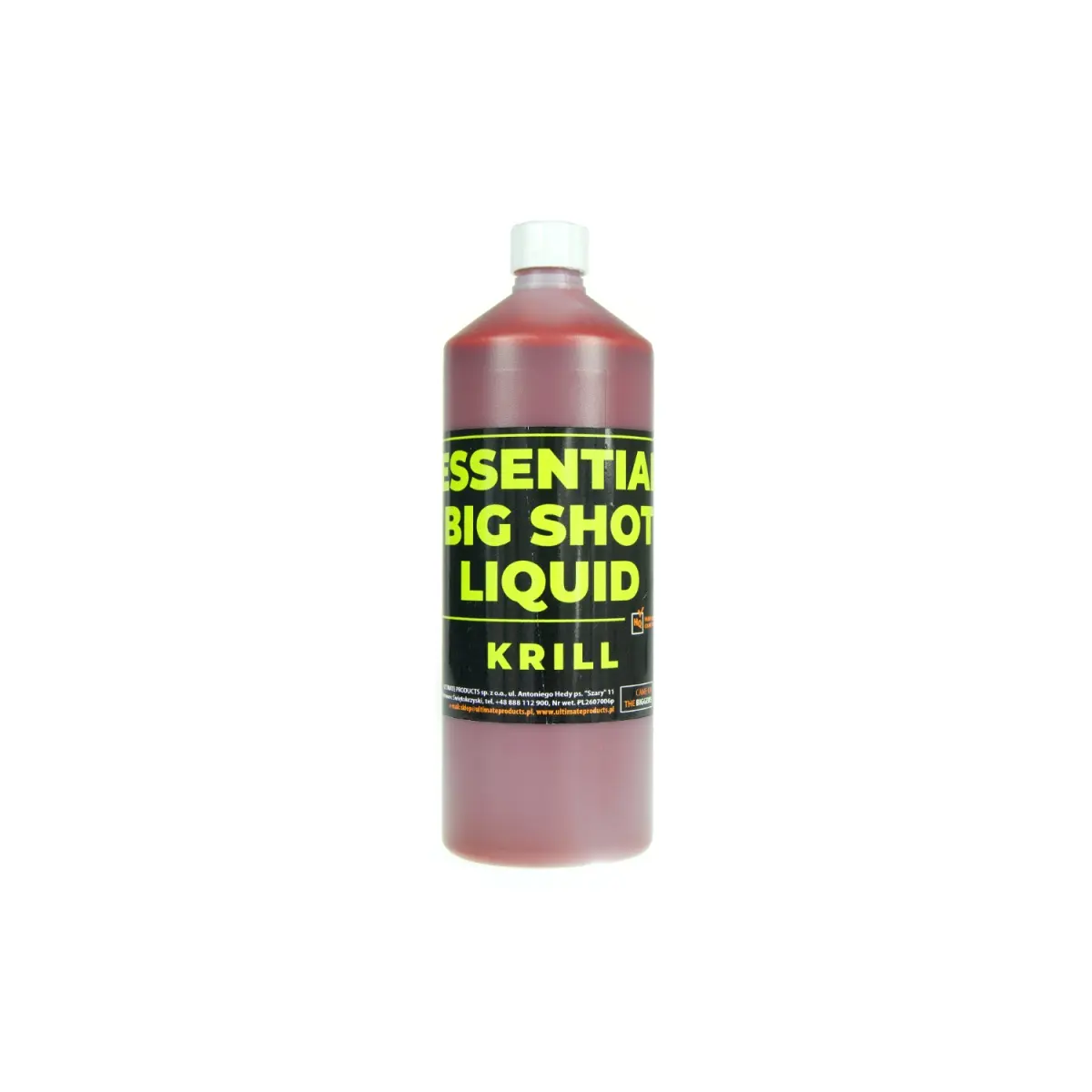 UltimateProducts Essential BIG SHOT Liquid - Krillopakowanie 1L - EAN: 5903855434035