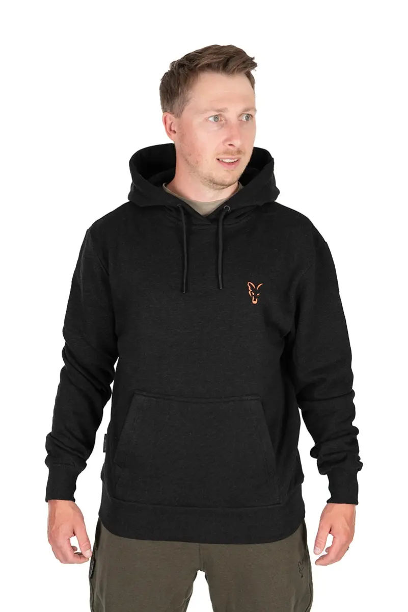 Fox Collection Hoody Black & Orange  Mrozmiar M - MPN: CCL227 - EAN: 5056212170081