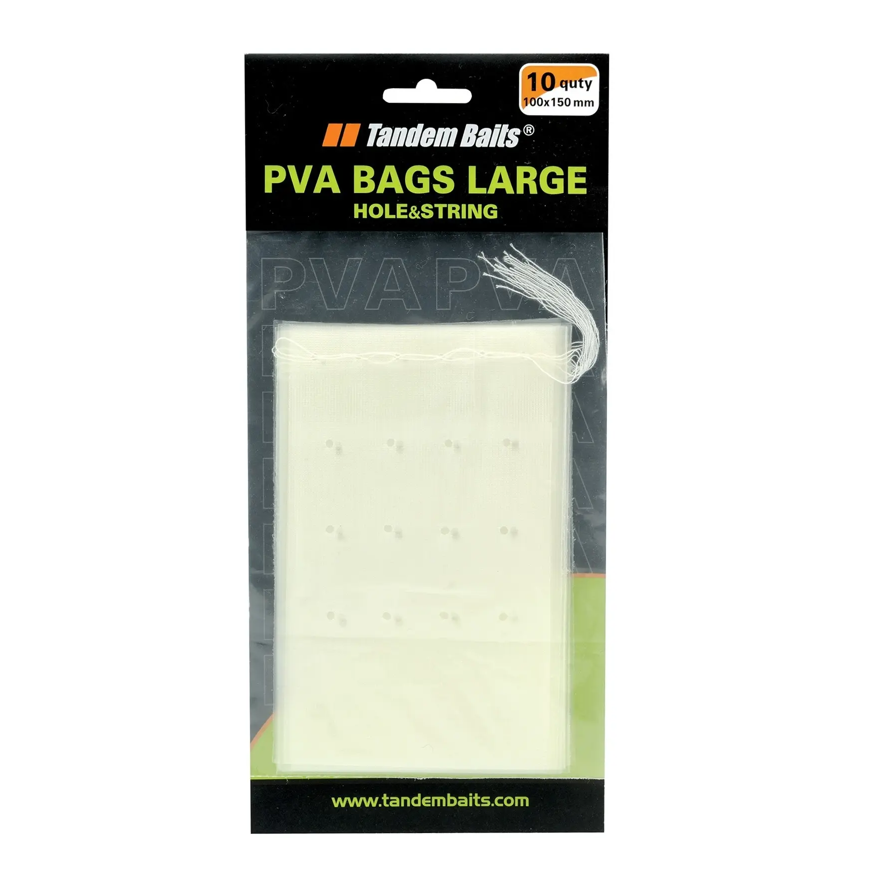 TandemBaits PVA Bags Hole & String duże 100x200mmrozmiar duże 100x200mm - MPN: 03669 - EAN: 5907666618196