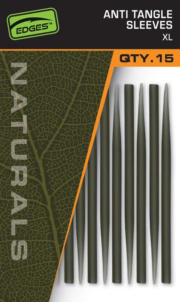 Fox EDGES Naturals Anti Tangle Sleeves XL 15sztopakowanie 15szt - MPN: CAC835 - EAN: 5056212175352