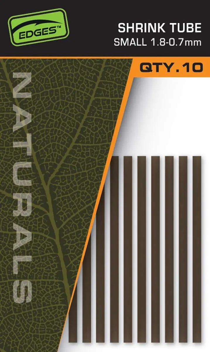 Fox EDGES Naturals Shrink Tuberozmiar Small (1.8 - 0.7mm) - MPN: CAC871 - EAN: 5056212181100