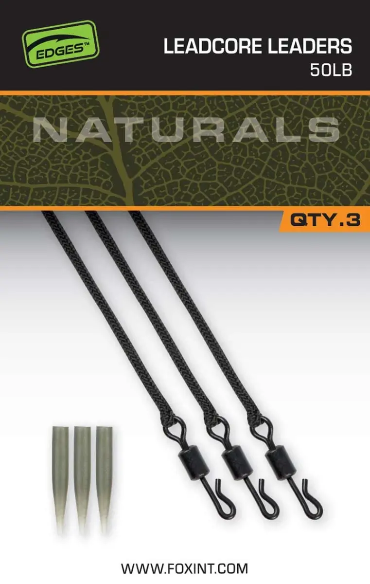 Fox EDGES Naturals Leadcore Leaders 50lb 75cm / 50lbwersja 75cm / 50lb - MPN: CAC854 - EAN: 5056212175529