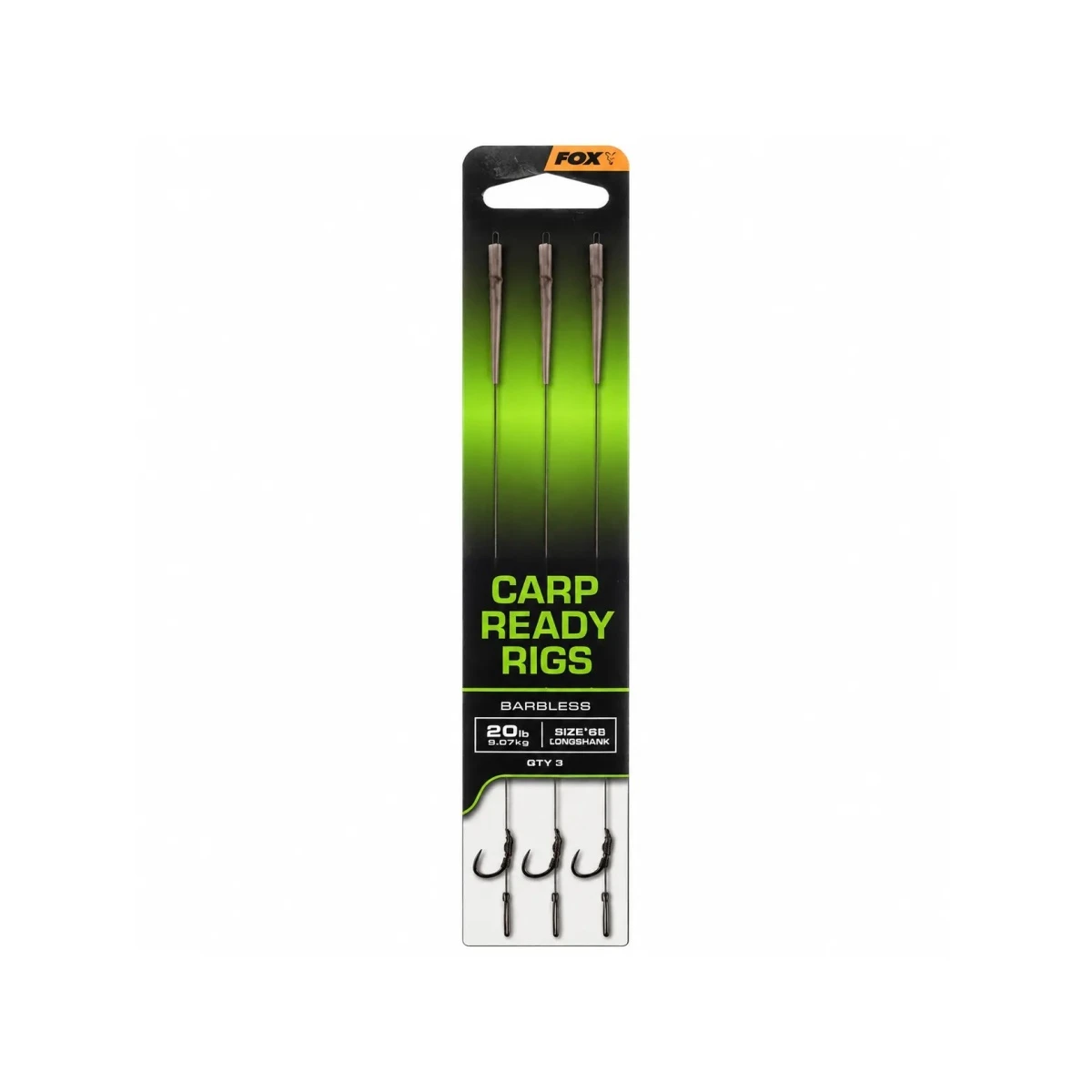 Fox Carp Wide Gape Ready Rigs (Barbless) 6 (bezzadziorowe)rozmiar 6 (bezzadziorowe) - MPN: CCR195 - EAN: 5056212181896