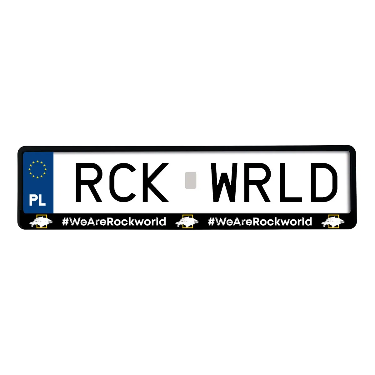 Rockworld #WeAreRockworld - Ramka na Rejestrację Samochodowąopakowanie 1 szt - EAN: 200000080082