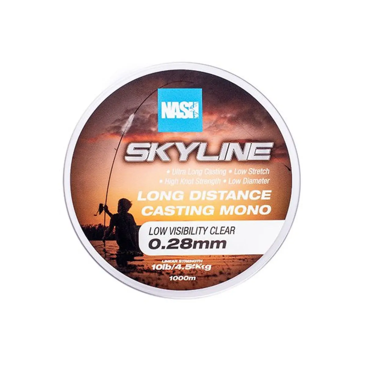 rozmiar 0.28mm (10lb) / 1000m