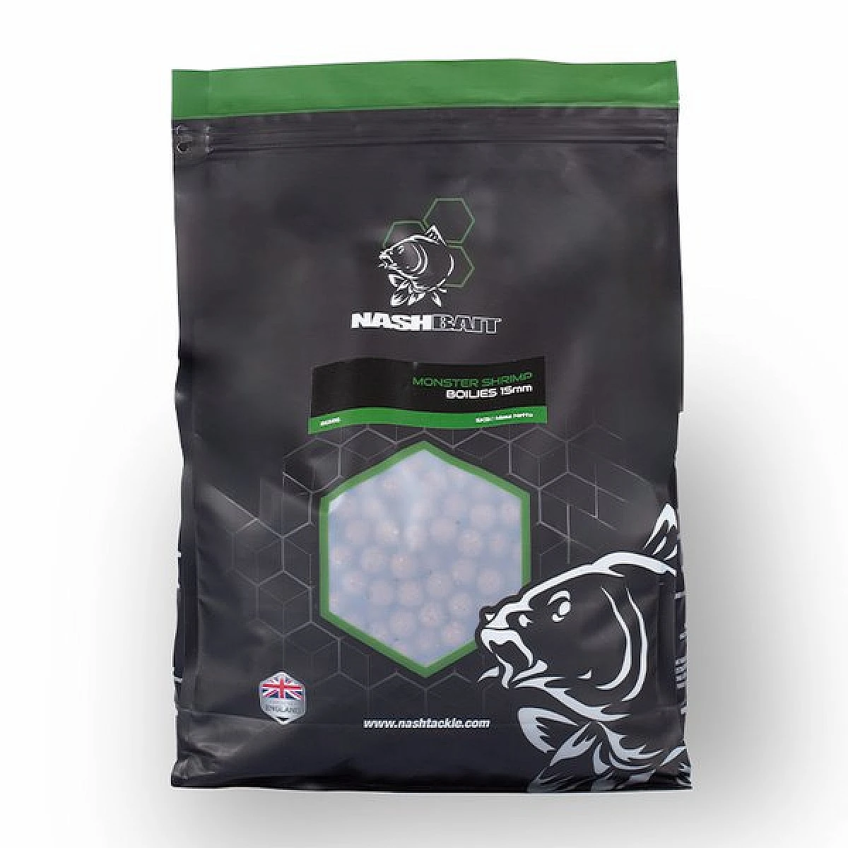 Nash Monster Shrimp Boilies 24mm / 1kgrozmiar 24mm / 1kg - MPN: B6503 - EAN: 5055108865032