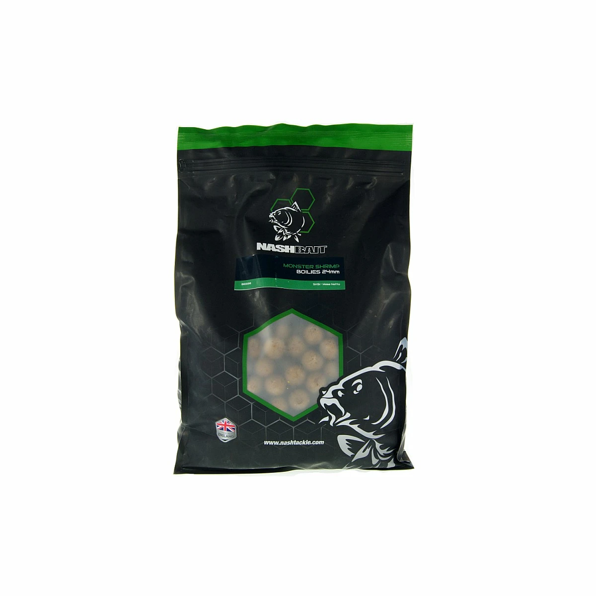 Nash Monster Shrimp Boilies 24mm / 5kgrozmiar 24mm / 5kg - MPN: B6508 - EAN: 5055108865087