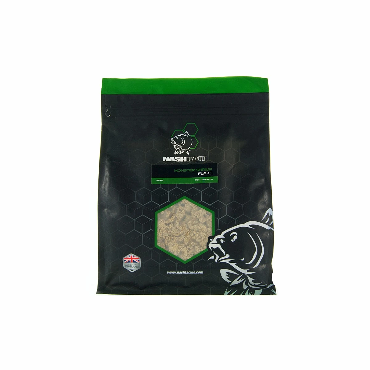 Nash Monster Shrimp Boilies Flake / 1kgrozmiar Flake / 1kg - MPN: B6510 - EAN: 5055108865100