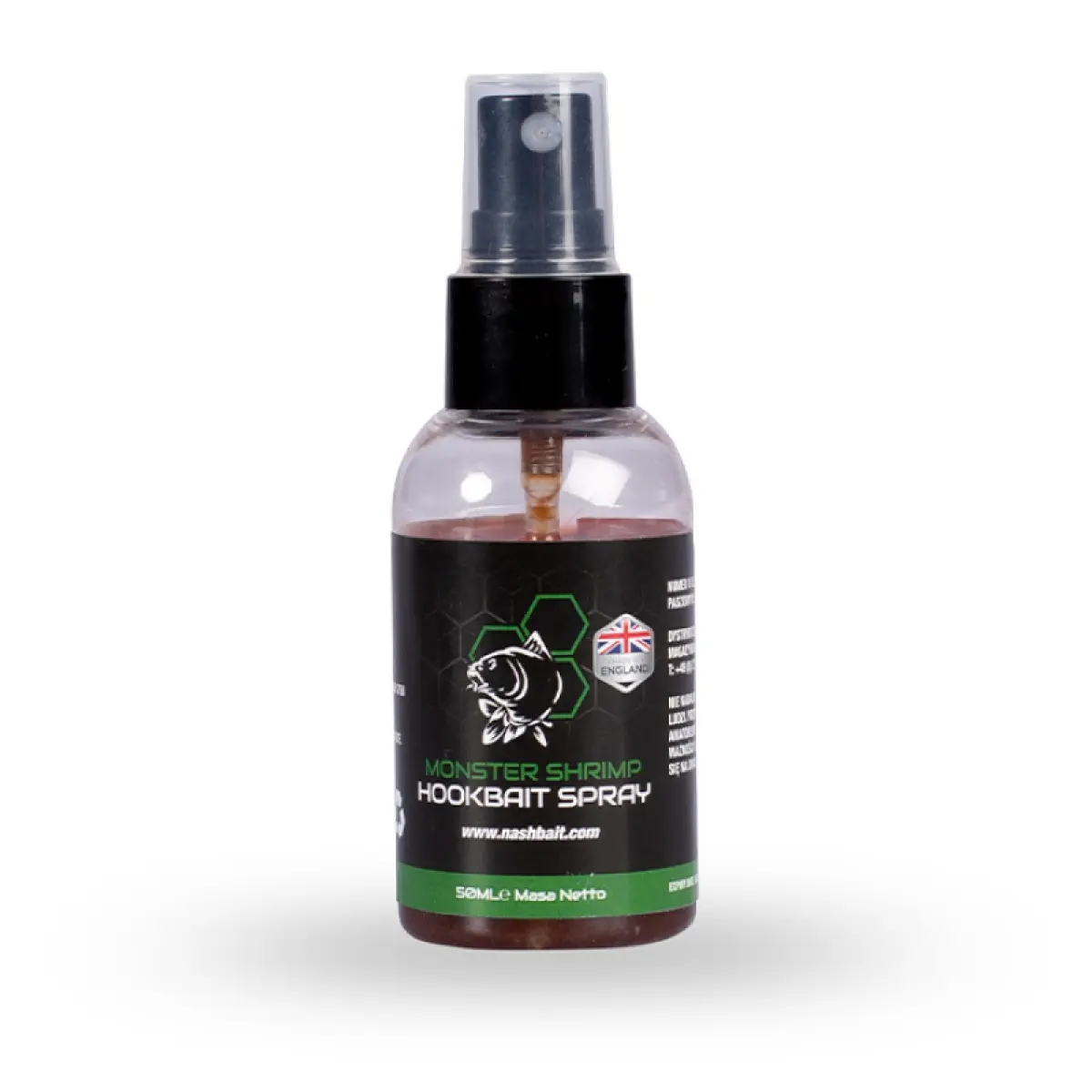 Nash Monster Shrimp Hookbait Sprayopakowanie 50ml - MPN: B6574 - EAN: 5055108865742