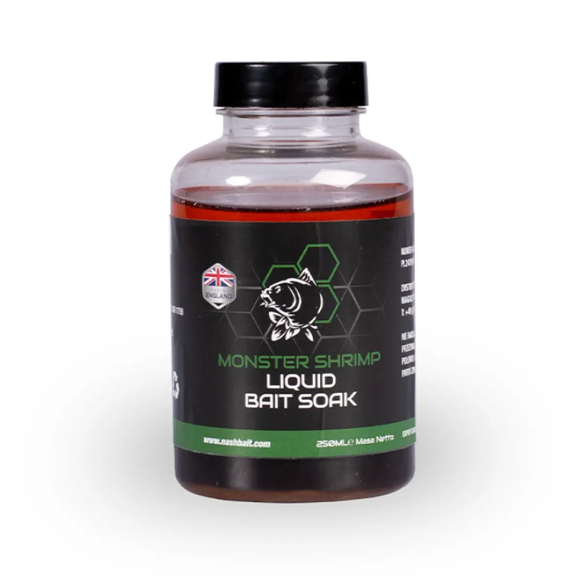 Nash Monster Shrimp Liquid Bait Soakopakowanie 250ml - MPN: B6575 - EAN: 5055108865759