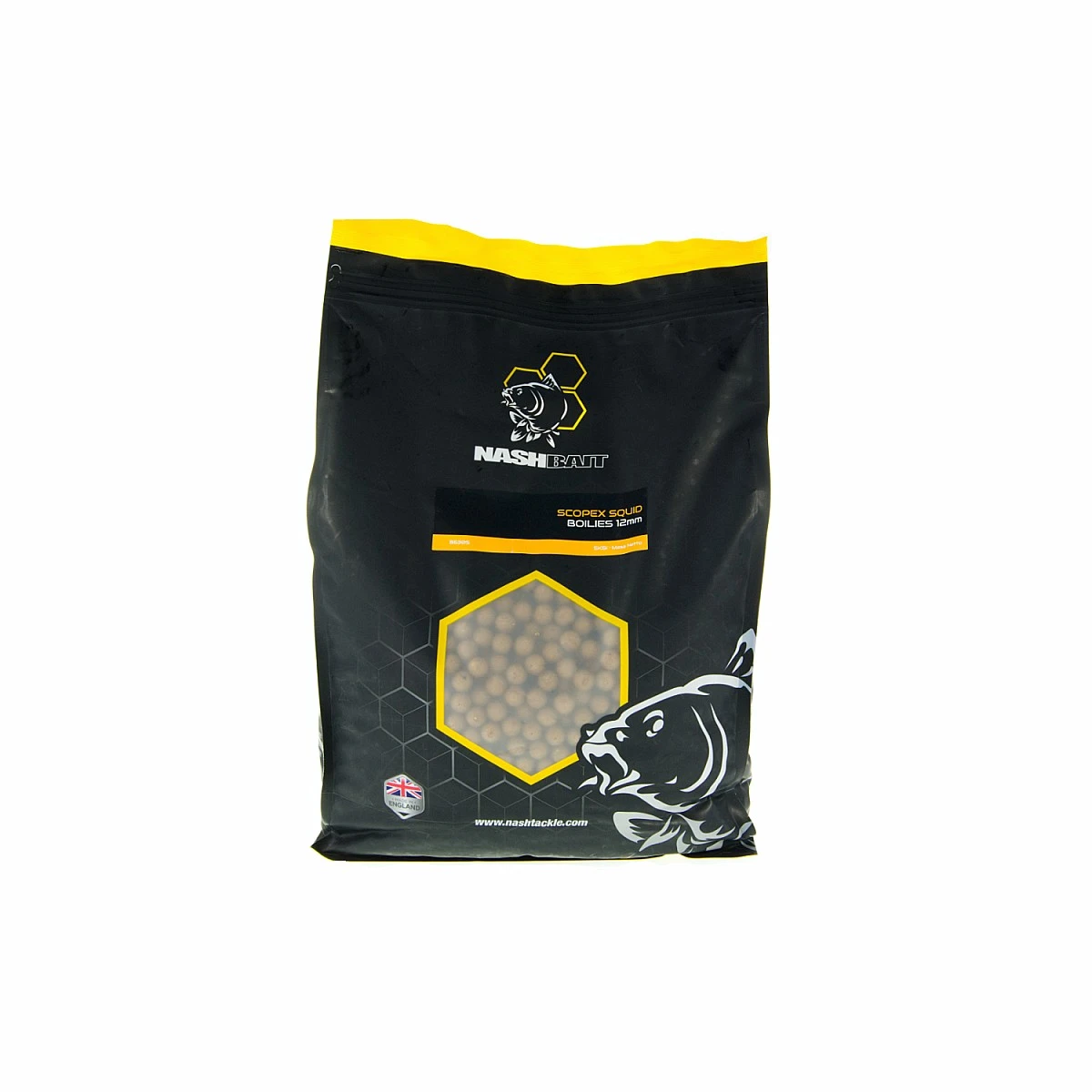 Nash Scopex Squid Boilies 12mm / 5kgrozmiar 12mm / 5kg - MPN: B6305 - EAN: 5055108863052