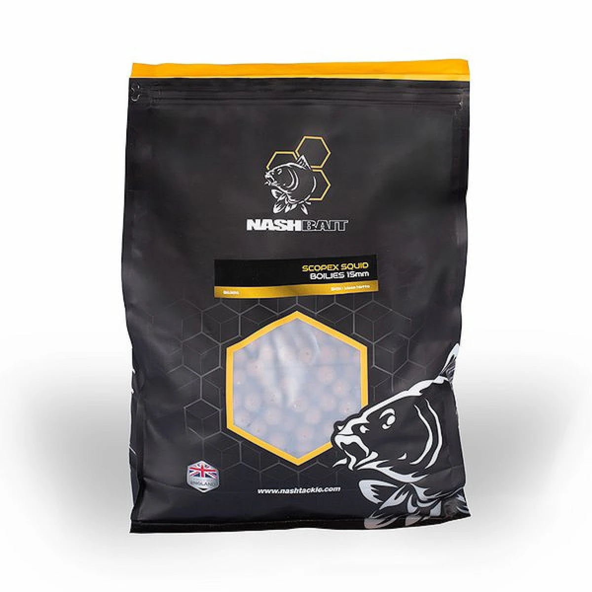 Nash Scopex Squid Boilies 15mm / 1kgrozmiar 15mm / 1kg - MPN: B6301 - EAN: 5055108863014