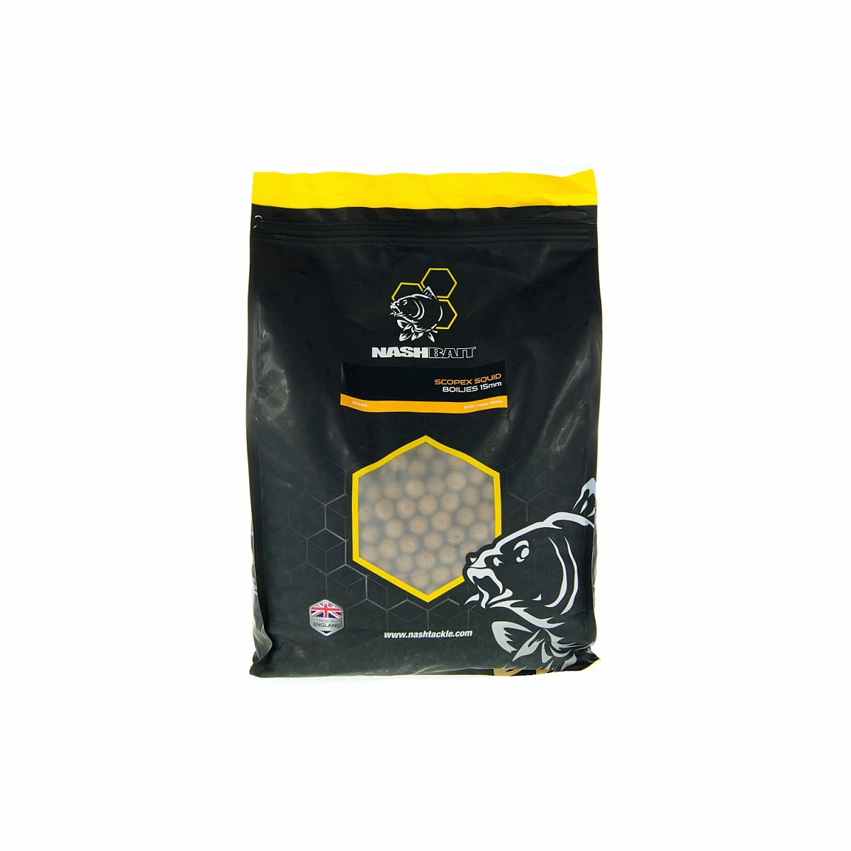 Nash Scopex Squid Boilies 15mm / 5kgrozmiar 15mm / 5kg - MPN: B6306 - EAN: 5055108863069
