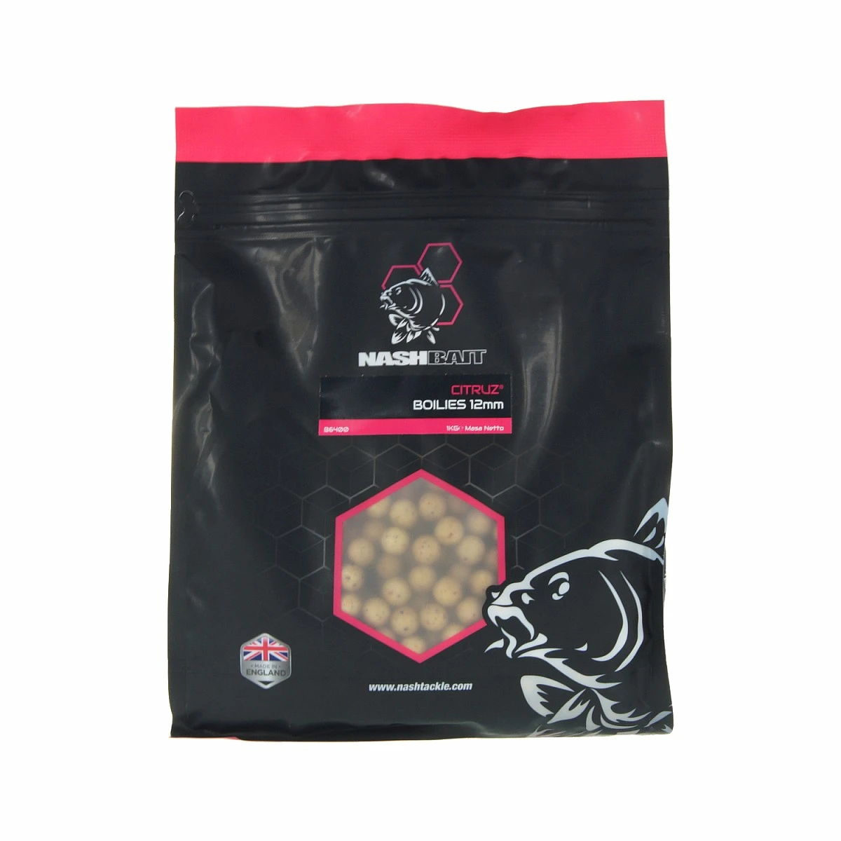 Nash Citruz Boiliesrozmiar 12mm / 1kg - MPN: B6400 - EAN: 5055108864004