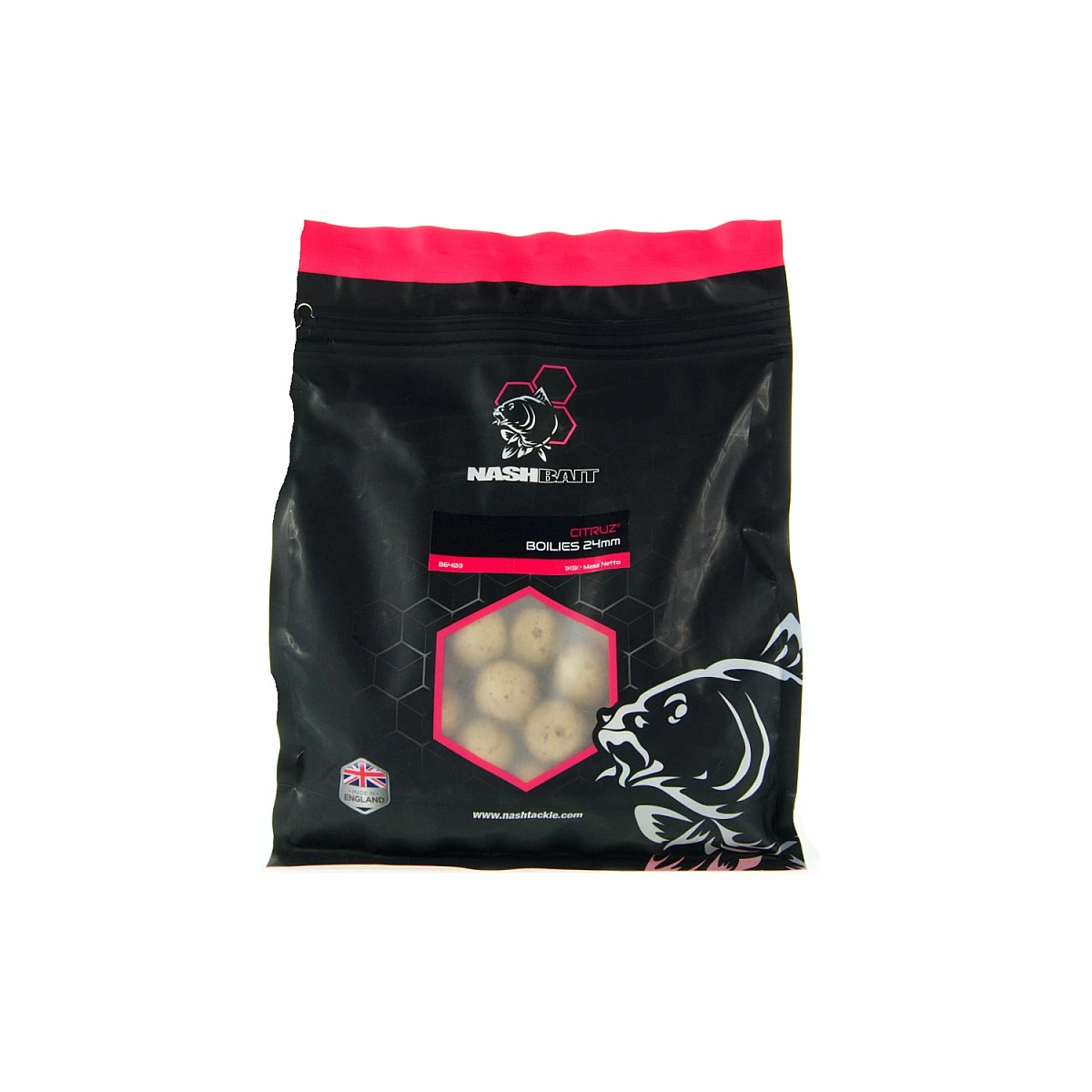 Nash Citruz Boiliesrozmiar 24mm / 1kg - MPN: B6403 - EAN: 5055108864035