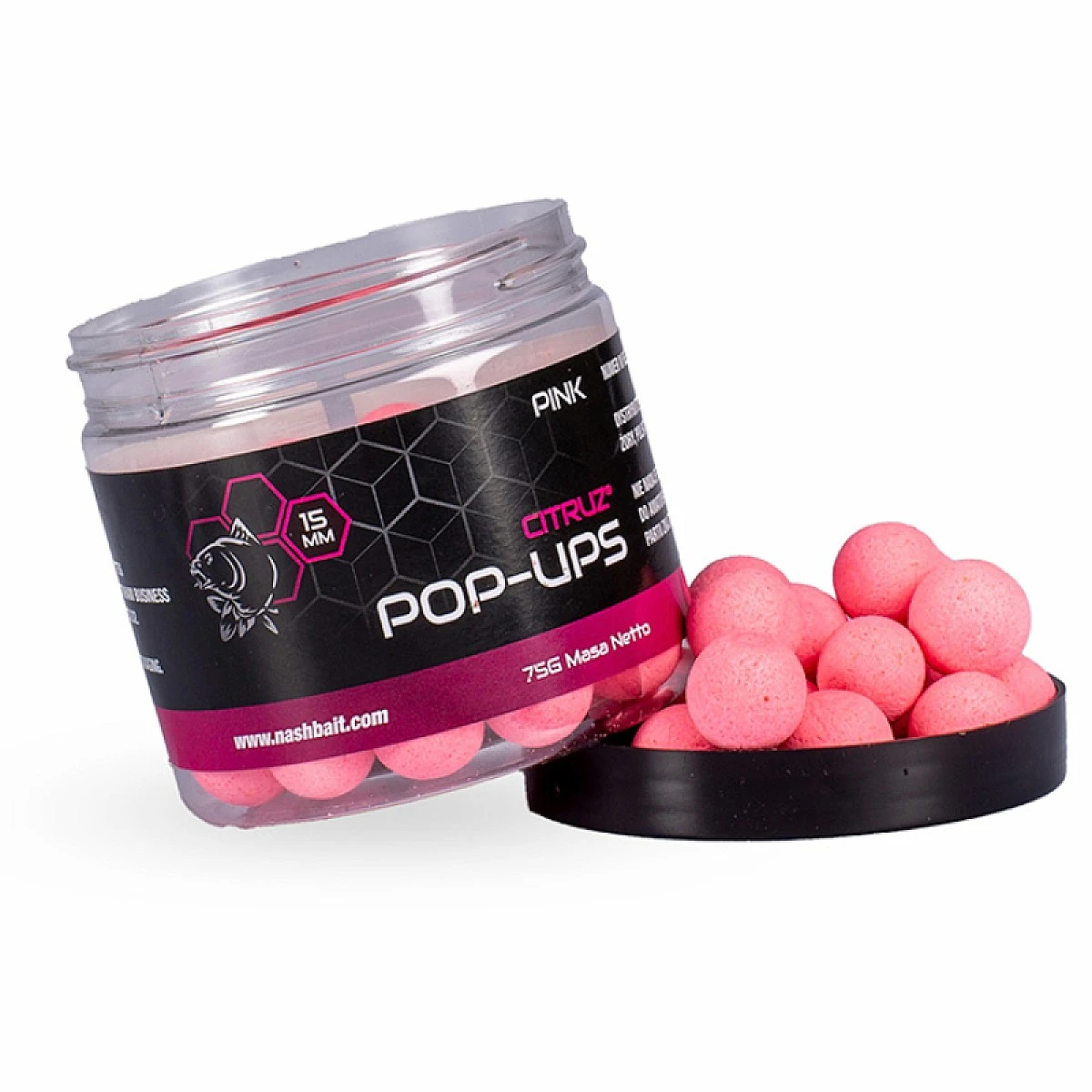 Nash Citruz Pop Up - Pink  15mm / 75grozmiar 15mm / 75g - MPN: B6426 - EAN: 5055108864264