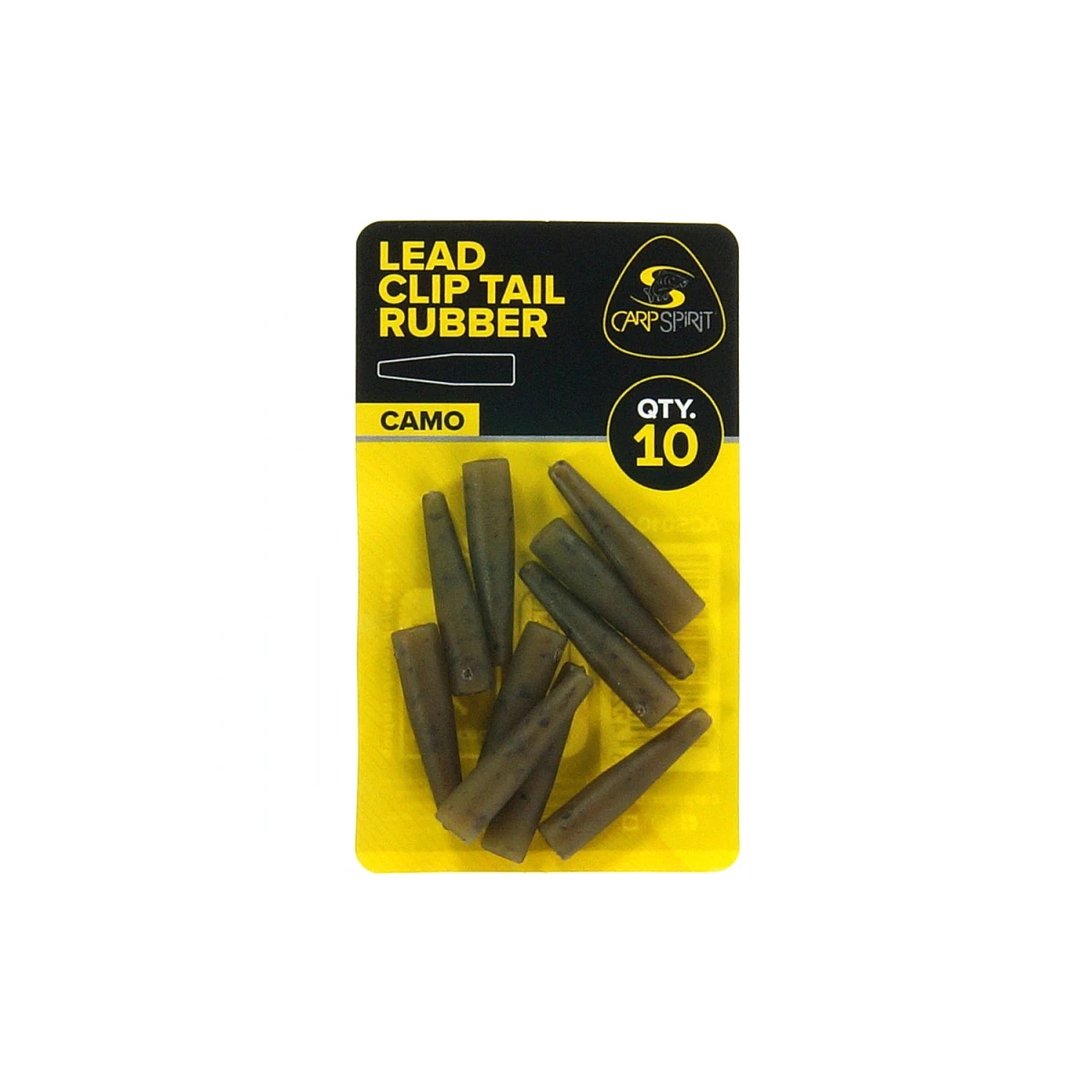 Carp Spirit Lead Clip Tail Rubbers CAMO 10pcsopakowanie 10pcs - MPN: ACS010412 - EAN: 3422993064628