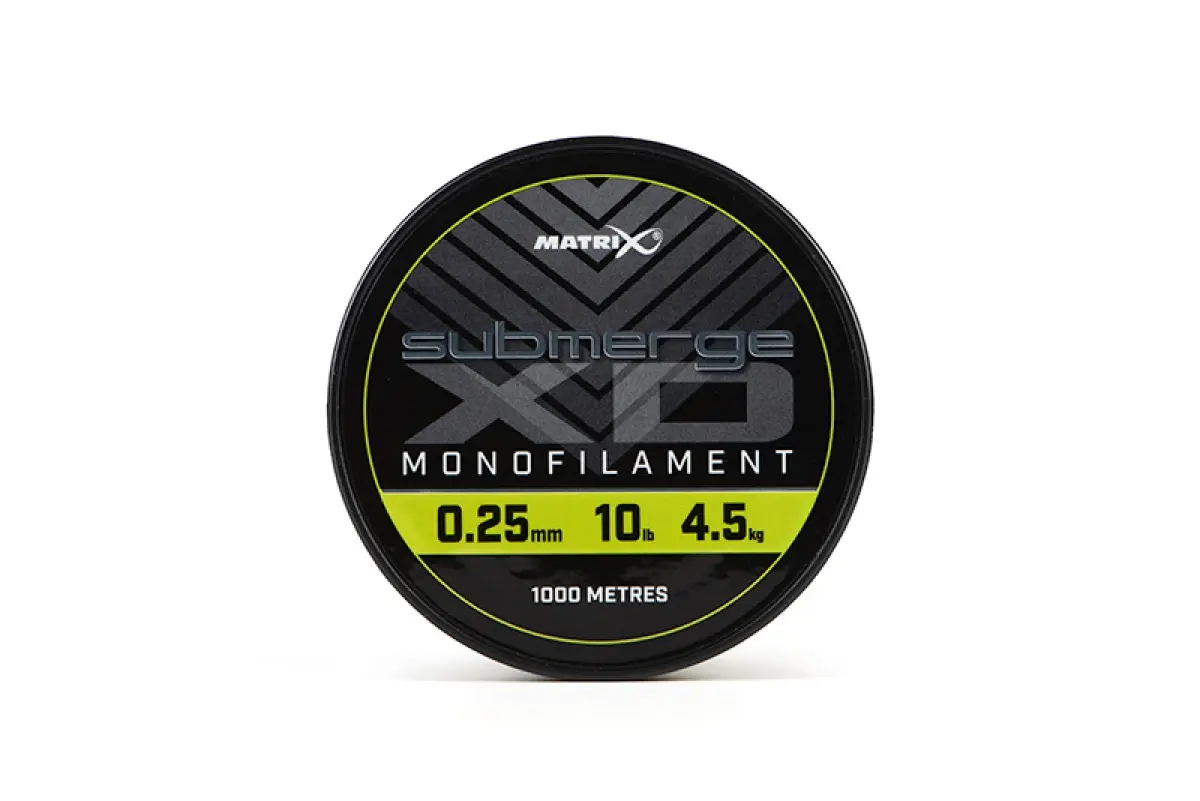 Matrix Submerge XD Bulk Monofilament - 1000m 0.25mm/10lb/4.5kgrodzaj 0.25mm/10lb/4.5kg - MPN: GML038 - EAN: 5056212167500