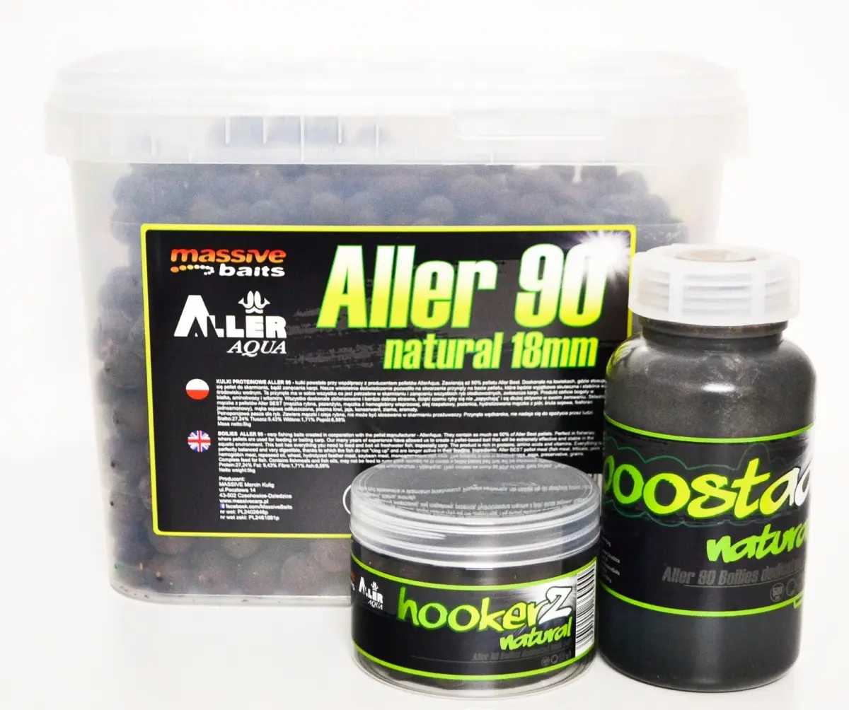 Massive Baits Zestaw Aller 90 - Naturalrozmiar 18mm - EAN: 200000081799
