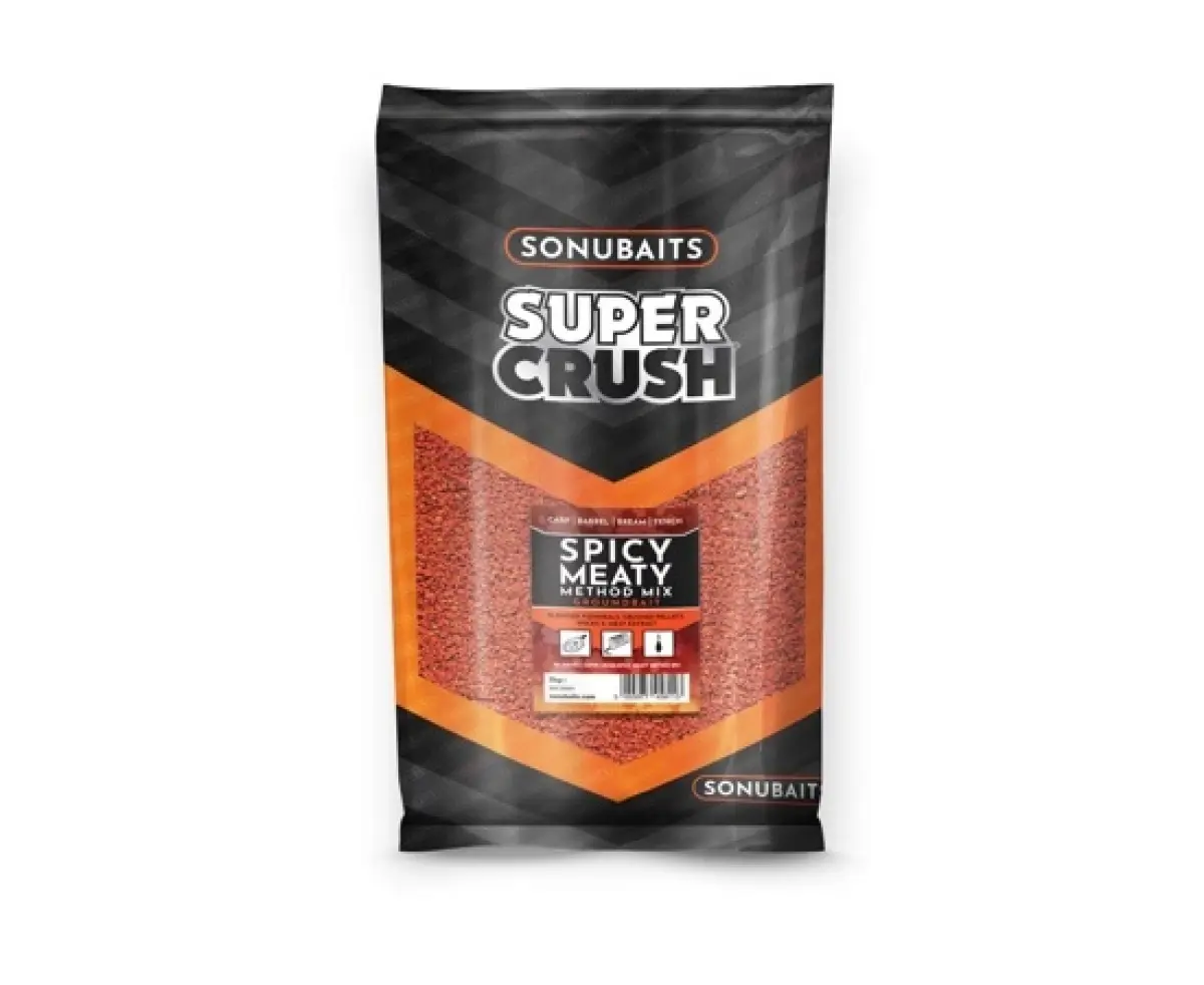 Sonubaits Supercrush Spicy Meaty Method Mixopakowanie 2kg - MPN: S1770001 - EAN: 5056317708745