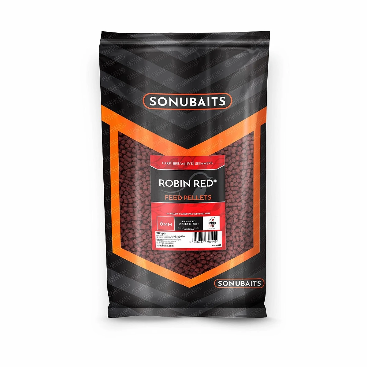 Sonubaits Robin Red Feed Pelletrozmiar 6mm / 900g - MPN: S1800017 - EAN: 5056317709445