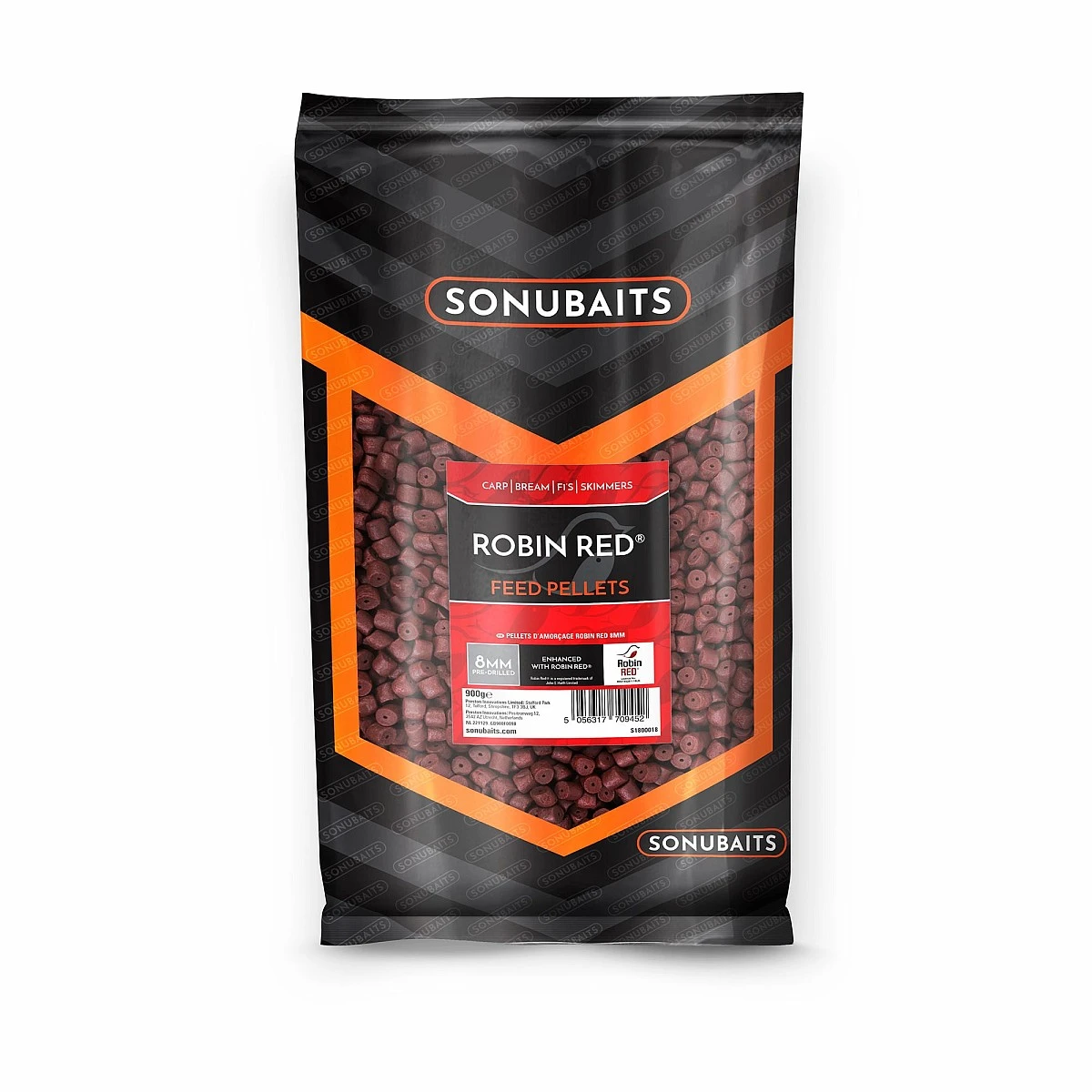 Sonubaits Robin Red Feed Pelletrozmiar 8mm (z otworem) - MPN: S1800018 - EAN: 5056317709452