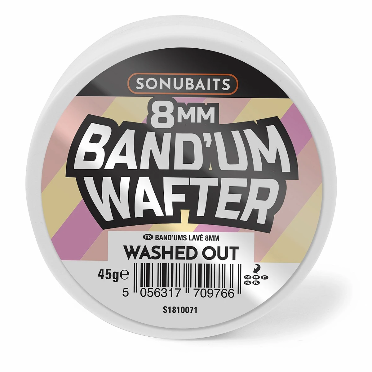 Sonubaits Bandum Wafters - Washed Out 8mmrozmiar 8mm - MPN: S1810071 - EAN: 5056317709766