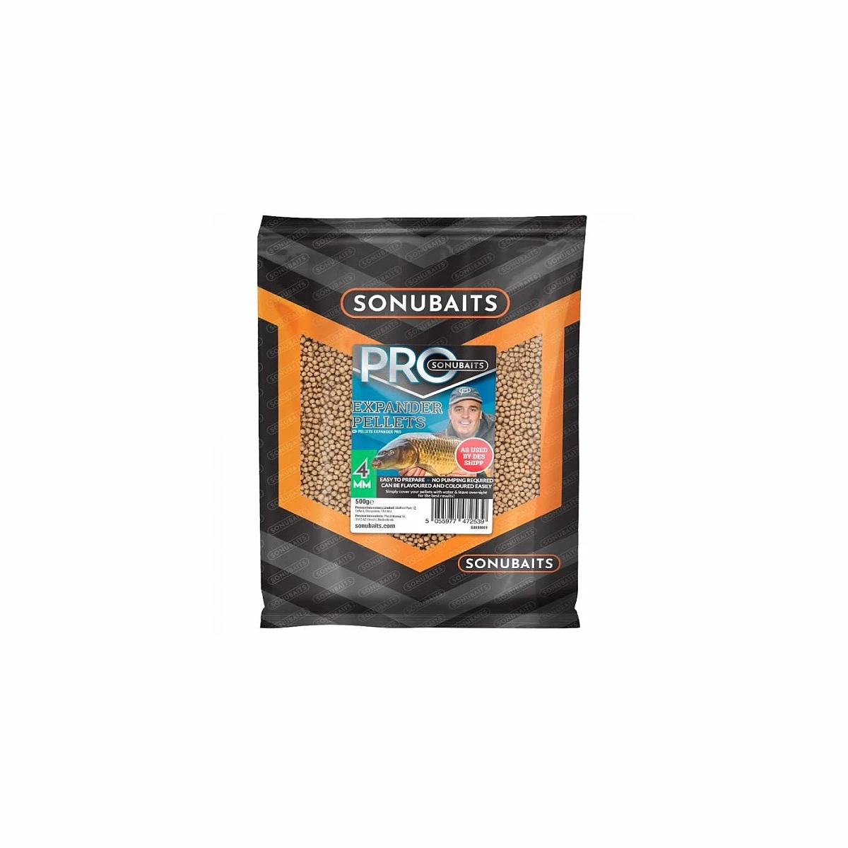 Sonubaits Pro Expander Pelletrozmiar 4mm / 500g - MPN: S1830001 - EAN: 5056317710137