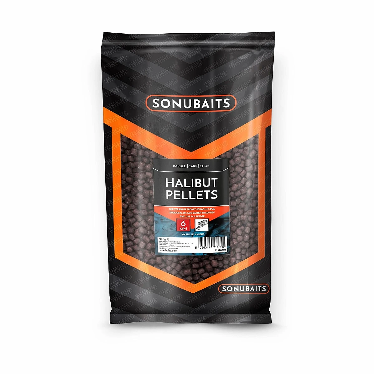 Sonubaits Halibut Pelletsopakowanie 6mm / 900g - MPN: S1920012 - EAN: 5056317711028
