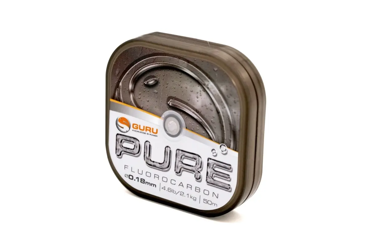 GURU PURE Fluorocarbon 0.20mm (5.1lb/2.3kg)średnica 0.20mm (5.1lb/2.3kg) - MPN: GFC20 - EAN: 5060196187140