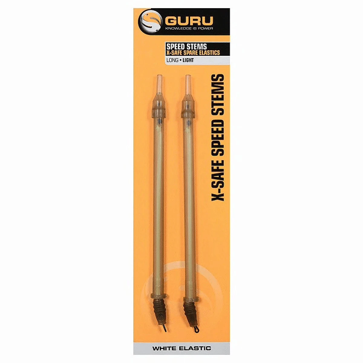 GURU X-Safe Quick Change Elastics - Long / Light Elastic (White) Long/ Light Elastic (White)długość Long/ Light Elastic (White) - MPN: GXQWL - EAN: 5060196185535