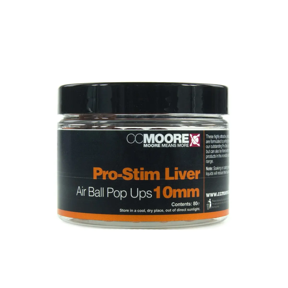 CCMoore Pro-Stim Liver Air Ball Pop Upsrozmiar 10mm - MPN: 90598 - EAN: 634158436949