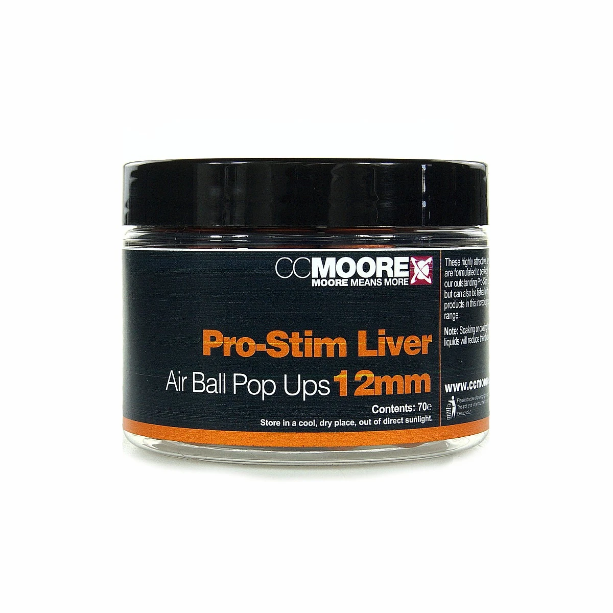 CCMoore Pro-Stim Liver Air Ball Pop Upsrozmiar 12mm - MPN: 90541 - EAN: 634158435065