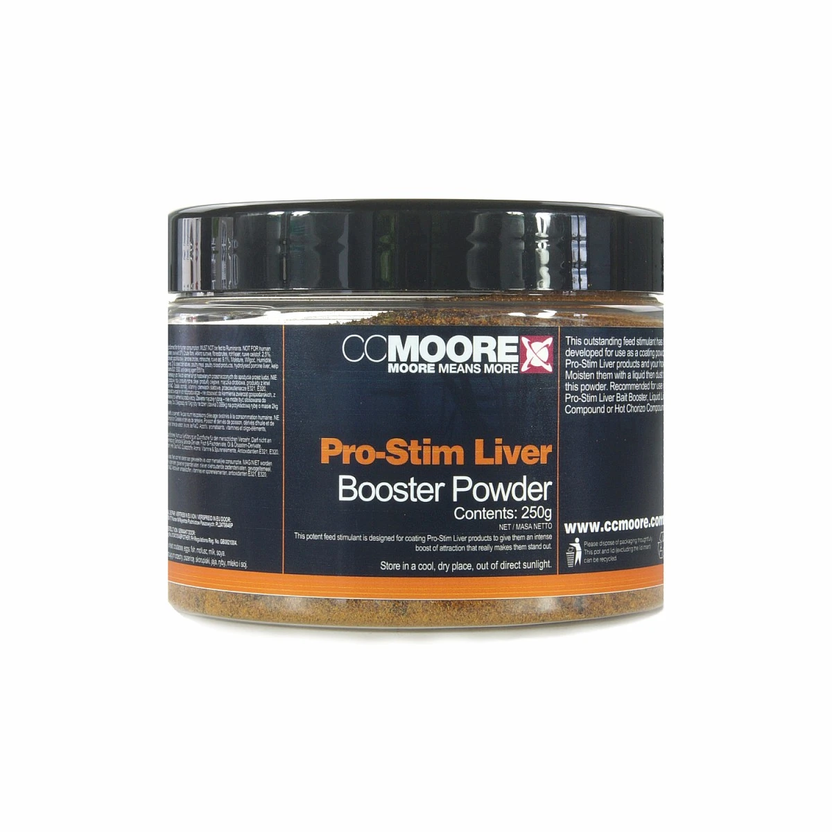 CCMoore Pro-Stim Liver Bait Booster Powderopakowanie 250g - MPN: 90462 - EAN: 634158443572