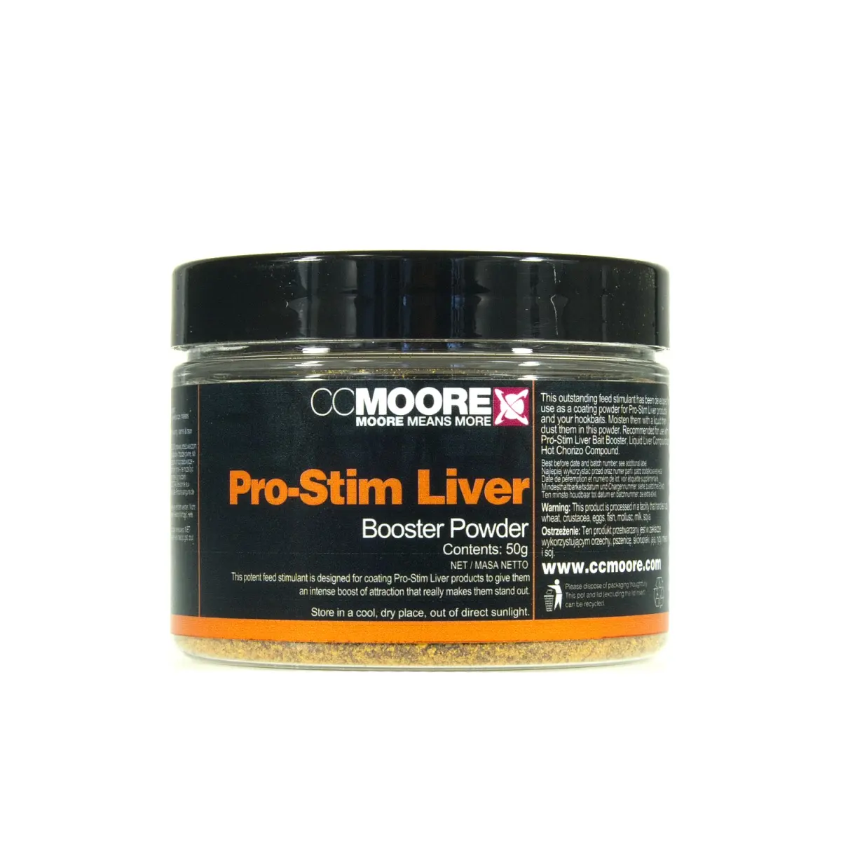 CCMoore Pro-Stim Liver Bait Booster Powderopakowanie 50g - MPN: 90460 - EAN: 634158443565