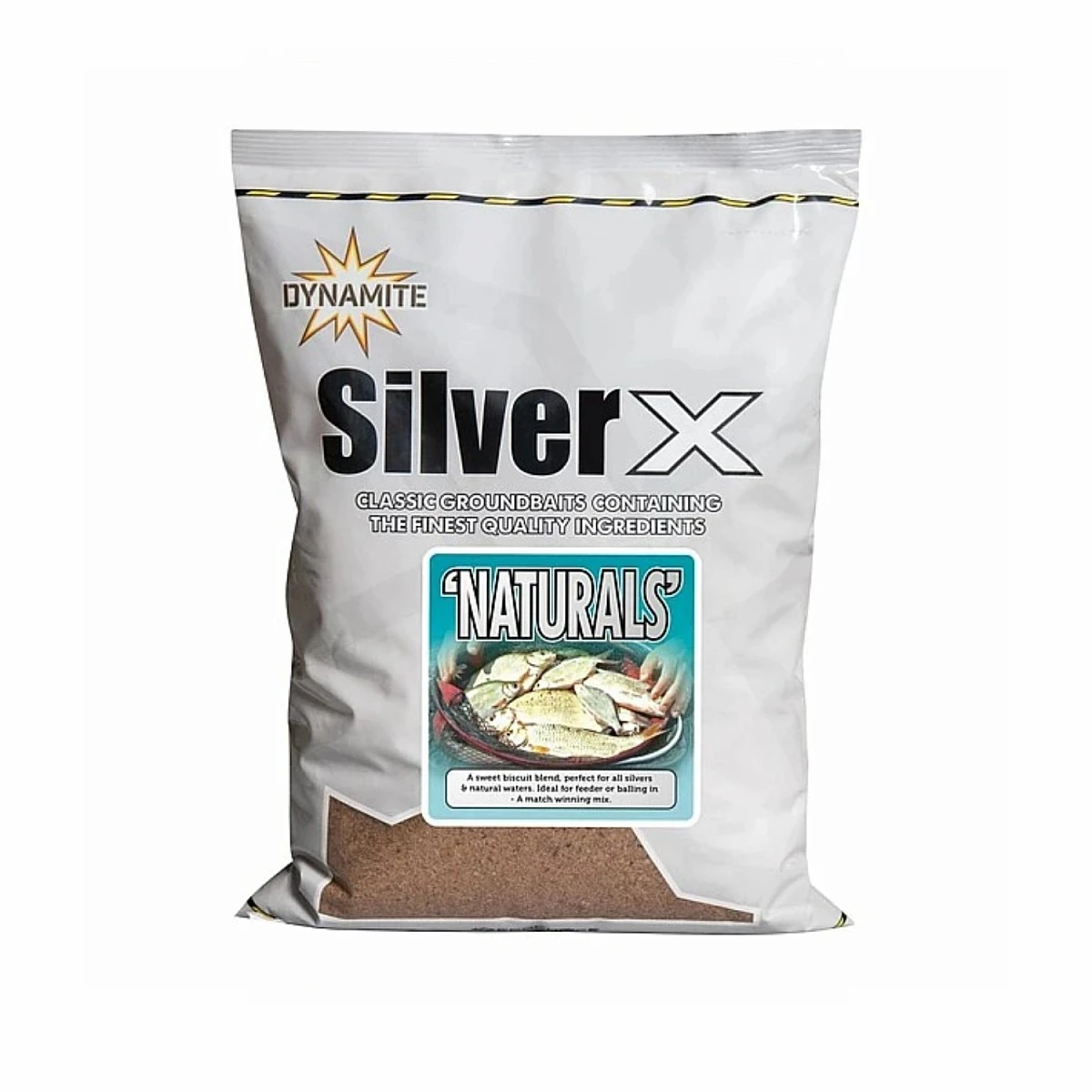 DynamiteBaits Silver X Naturals Groundbaitopakowanie 1.8kg - MPN: SX533 - EAN: 5031745226986
