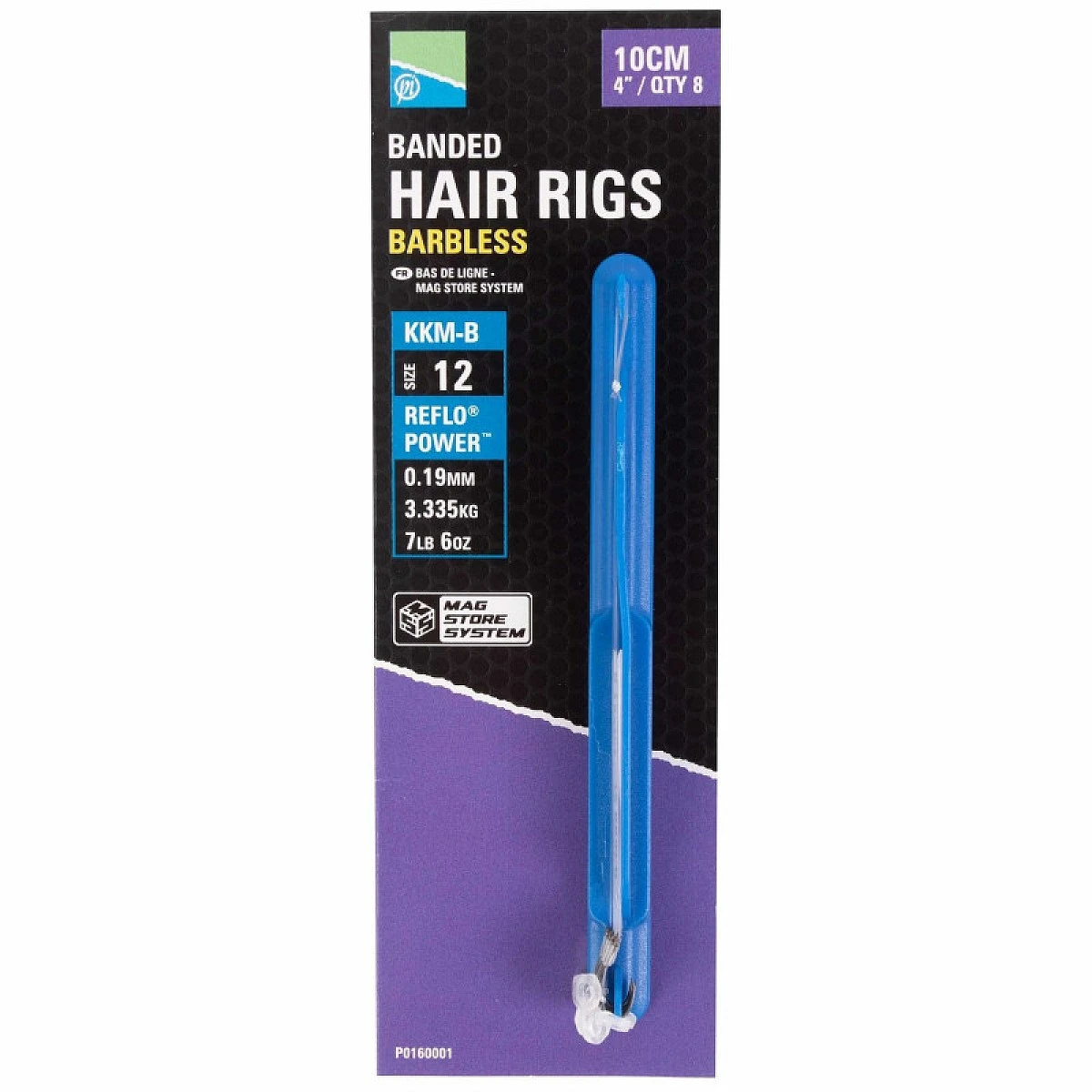 Preston Innovations KKM-B Banded Hair Rig Barbless - 10cm 14 / 0.19mm (3.35kg) / 10cmrodzaj 14 / 0.19mm (3.35kg) / 10cm - MPN: P0160002 - EAN: 5055977461229