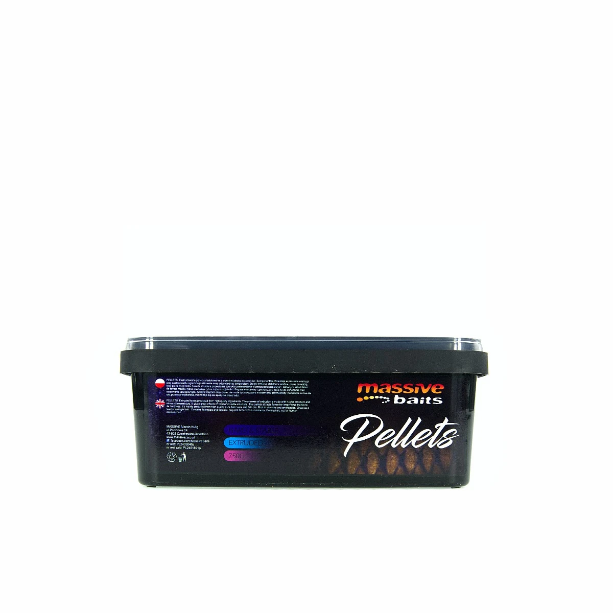 MassiveBaits Specials Pellet - Scarlettrozmiar 4.5mm (0.75kg) - MPN: PT090 - EAN: 5901912669611