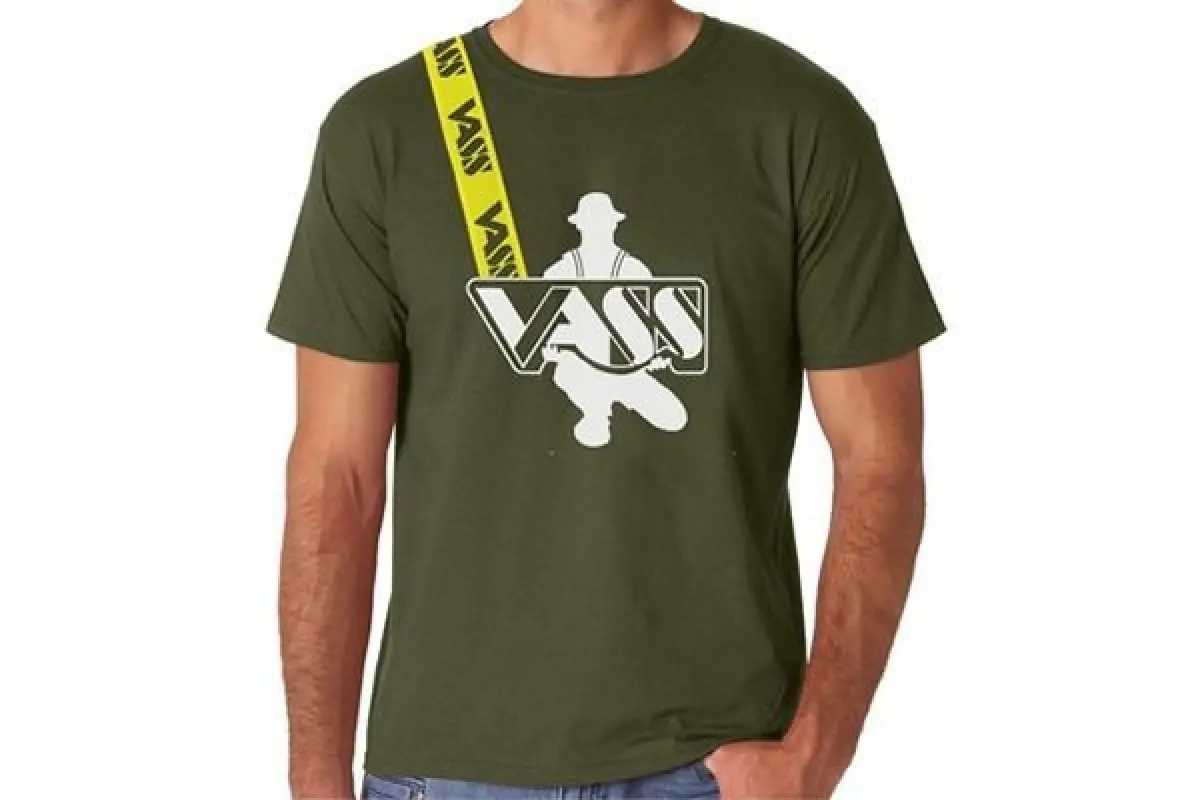 Vass Printed T- Shirt Khaki Green (V1804) XXLrozmiar XXL - MPN: V1804/7/XXL - EAN: 5060477296981