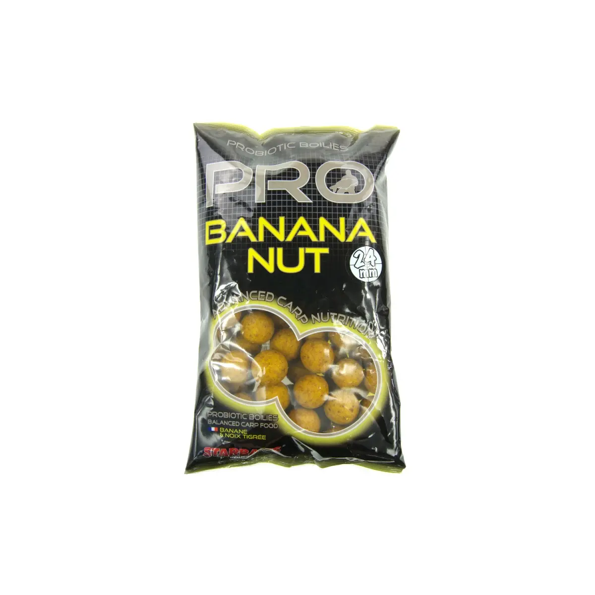 Starbaits Probiotic Banana Nut Boiliesrozmiar 24 mm / 0,8kg - MPN: 64069 - EAN: 3297830640699