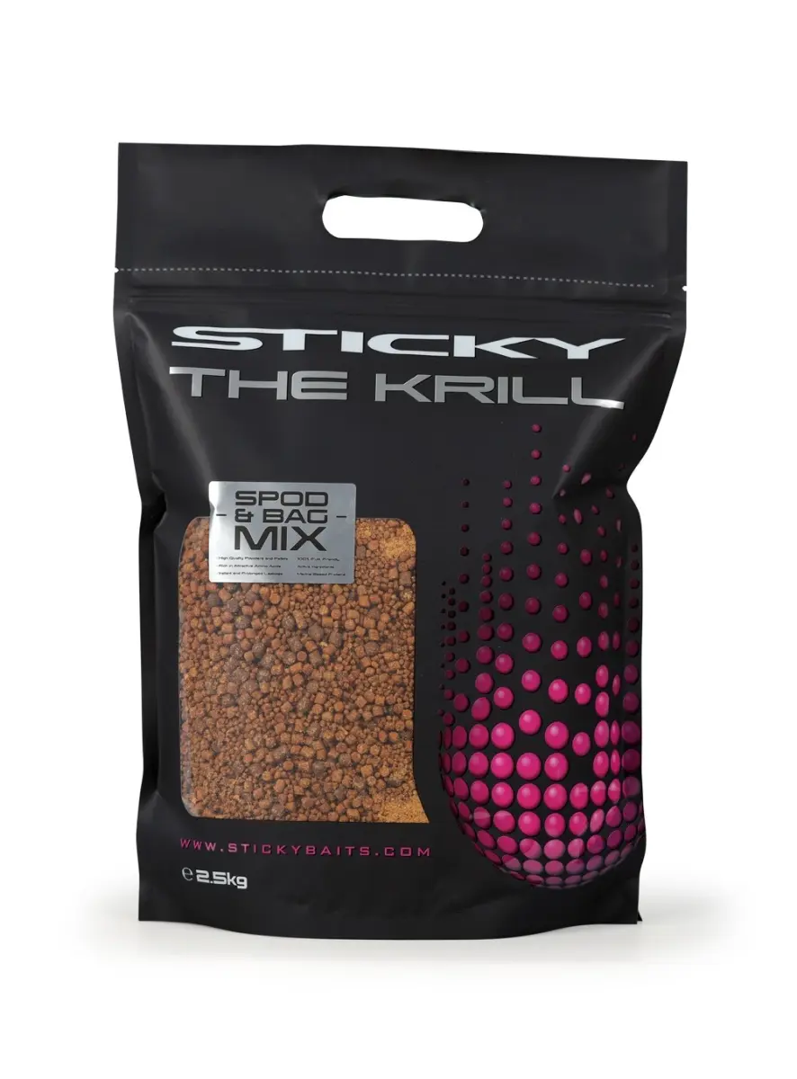 StickyBaits The Krill Spod & Bag Mixopakowanie 2.5kg - MPN: KSBM - EAN: 719833387744
