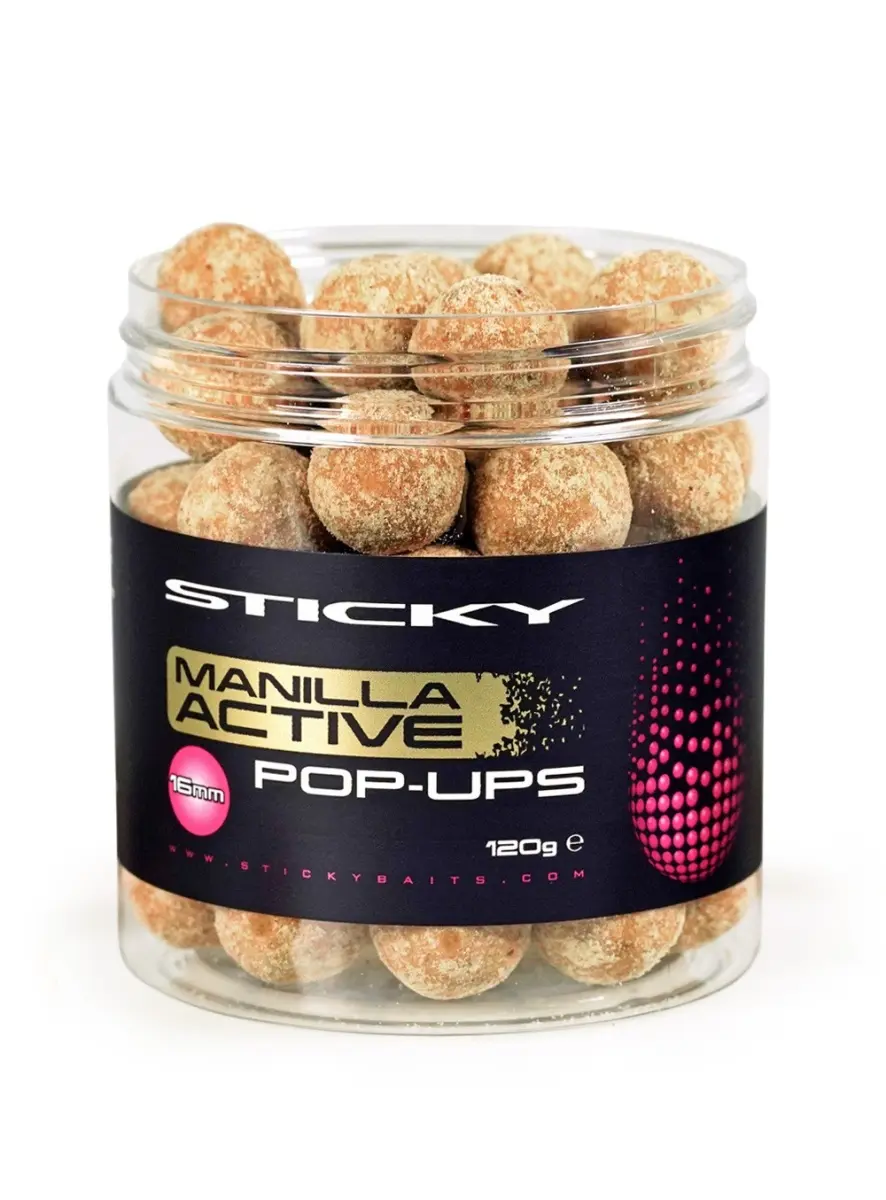 StickyBaits Manilla Active Pop-Uprozmiar 16mm - MPN: MAP16 - EAN: 719833387737