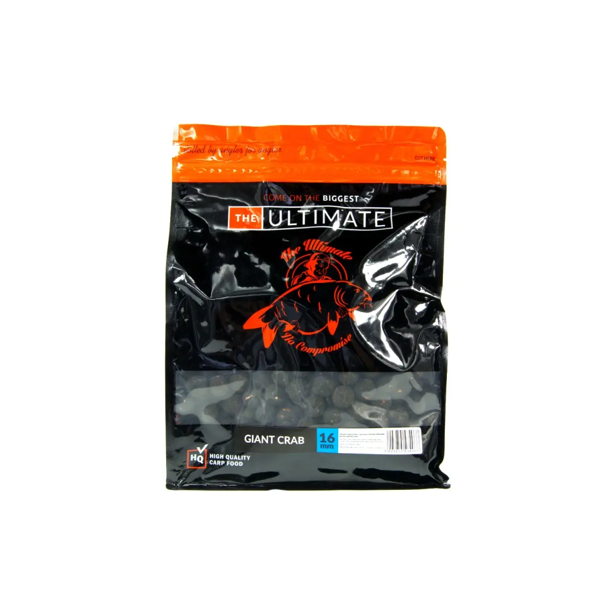UltimateProducts Top Range Boilies - Giant Crabrozmiar 16 mm / 1 kg - EAN: 5903855434066