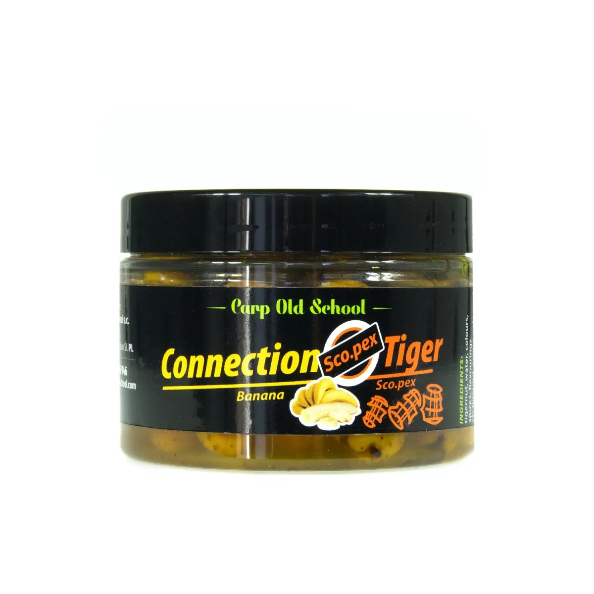 Carp Old School Connection Tiger - Orzech Tygrysi Banan/Scopexopakowanie 150ml - MPN: COSCT - EAN: 5906623711284