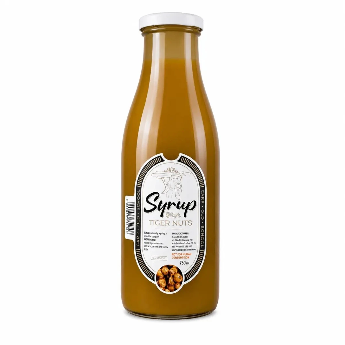 Carp Old School Syrup - Syrop z Orzecha Tygrysiegopojemność 750 ml - EAN: 5906623712106