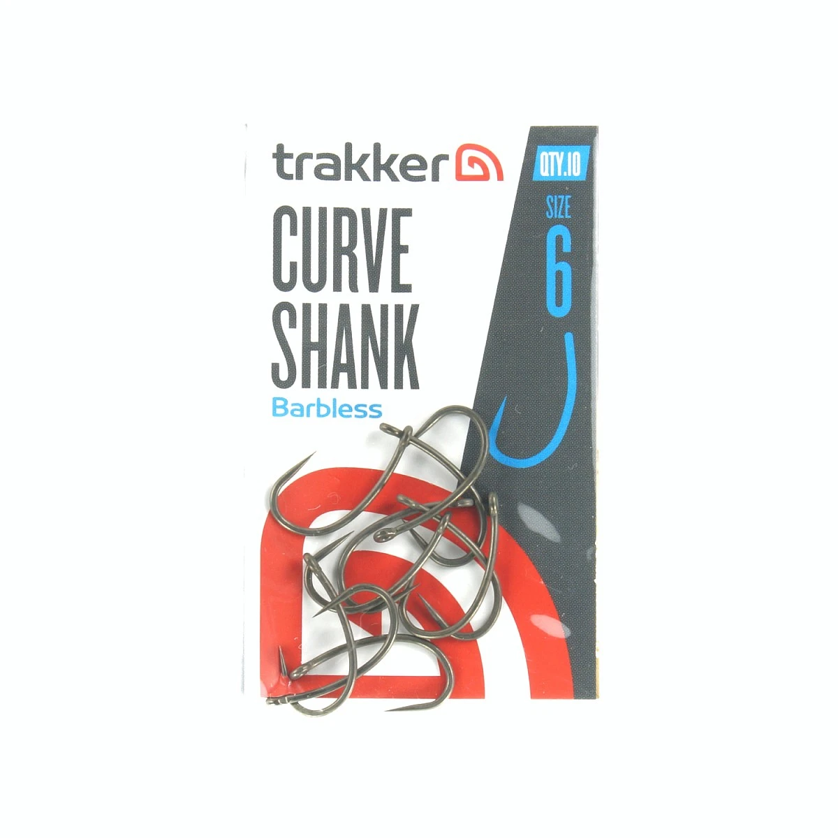 Trakker Curve Shank Hooks Barblessrozmiar 6 - MPN: 227104 - EAN: 5056618302796