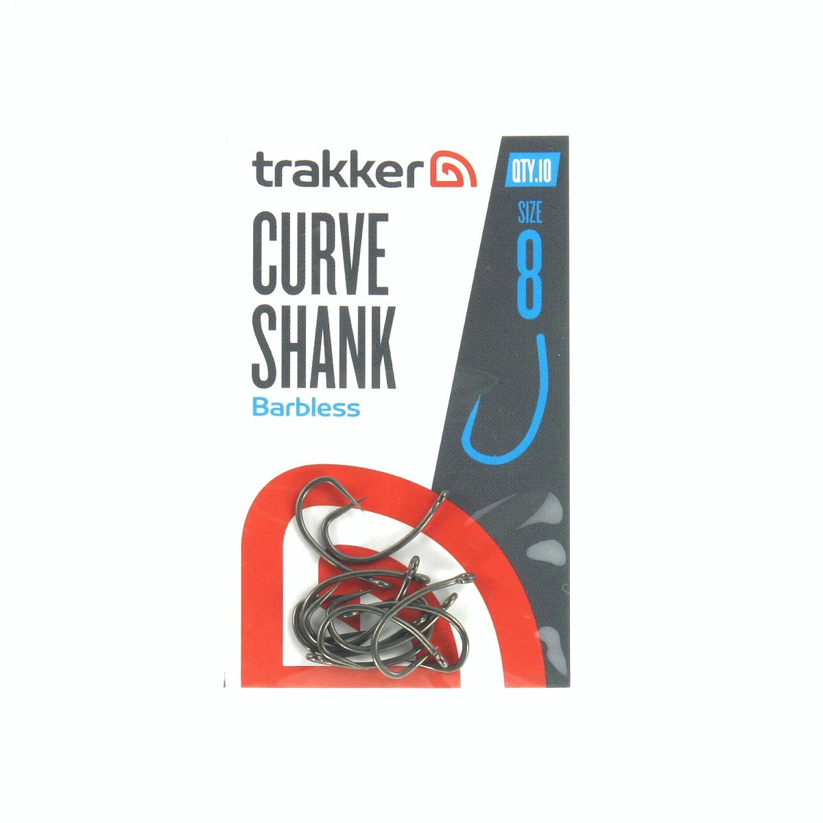 Trakker Curve Shank Hooks Barblessrozmiar 8 - MPN: 227105 - EAN: 5056618302802